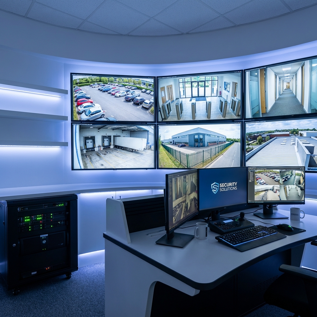 Modern Security Control Room